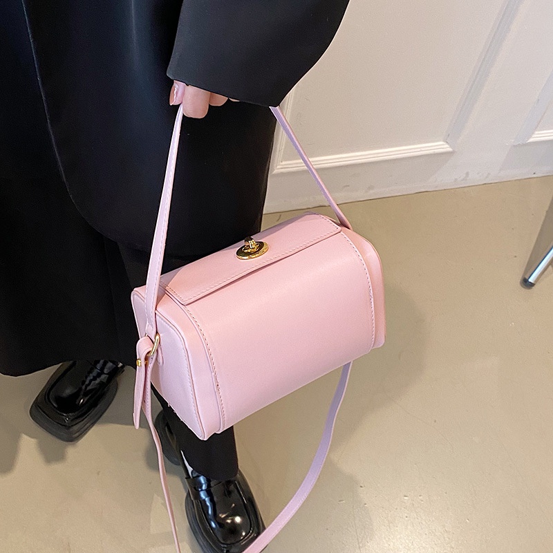 Túi Hộp Vuông Nhỏ Đeo Chéo Vai Phong Cách retro Hàn Quốc