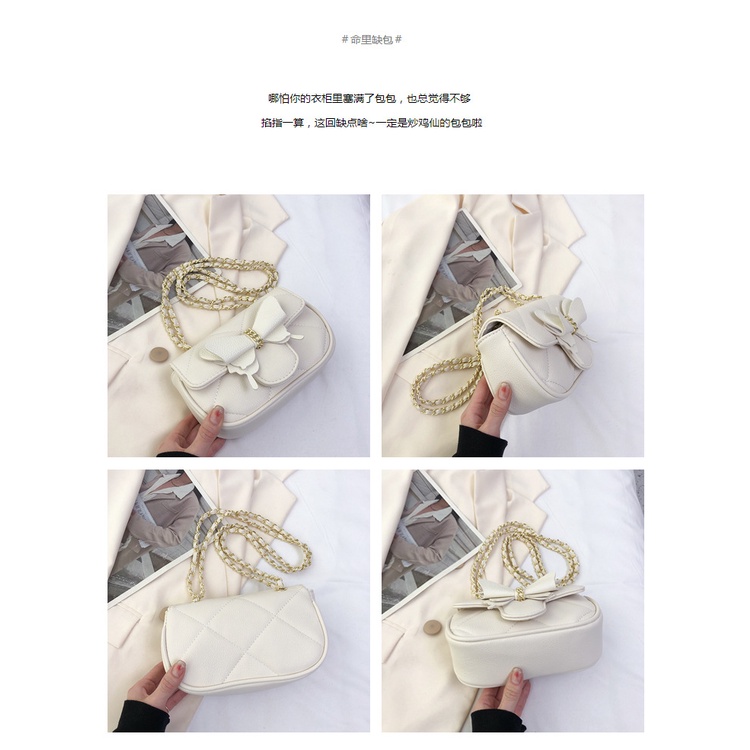 Túi Xách Dây Xích Đeo Vai Thiết Kế Mới Cao Cấp Thời Trang Dành Cho Nữ