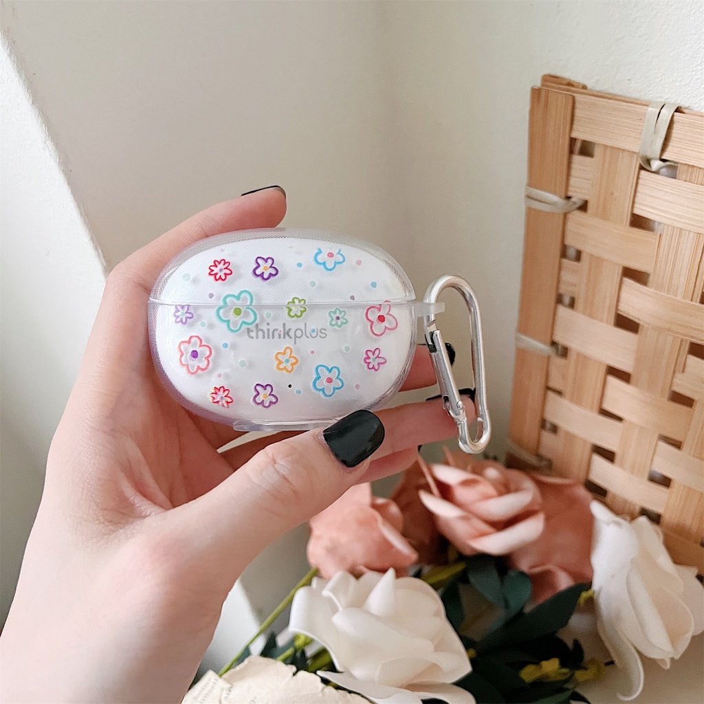 Vỏ Bảo Vệ Hộp Sạc Tai Nghe Bluetooth Không Dây Lenovo XT88 Bằng TPU Mềm Trong Suốt Đơn Giản