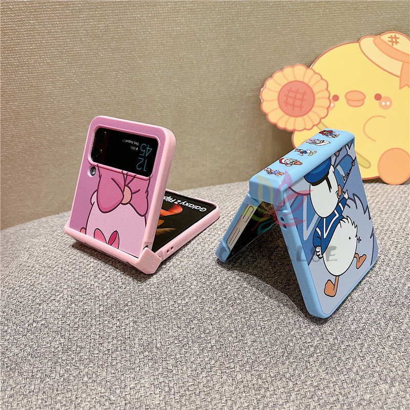 Bao Da Điện Thoại Nắp Lật Thời Trang Cho Samsung Galaxy Z Flip 3 Z Flip 4 5G Flip4 Flip3