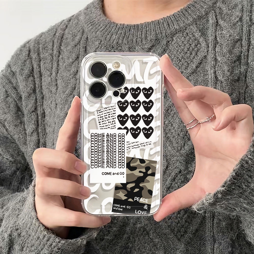 ✅Ốp Điện Thoại Mềm Chống Sốc Họa Tiết Nhãn Dán Cho Iphone 13 Plus 11 1278 max 6In14Pro PSJ4