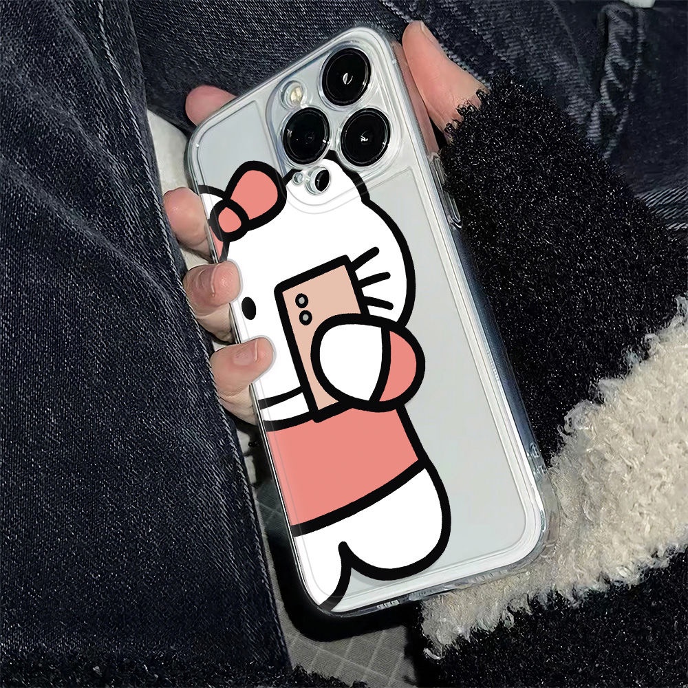 ✅Ốp Điện Thoại Dẻo Họa Tiết Chú Mèo Dễ Thương Chống Sốc Cho Plusmax786In13Kt 11 14proiPhone12 BYSO