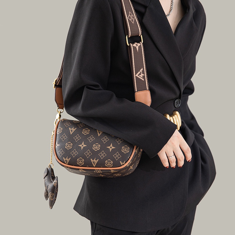 Ielgy Túi Xách messenger Đeo Vai Phong Cách Dubai Dễ Phối Đồ Cho Nữ