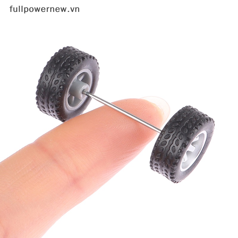 Bánh Xe Cao Su Bằng Nhựa Tỉ Lệ 1 / 64 Dành Cho Mô Hình Xe Hơi