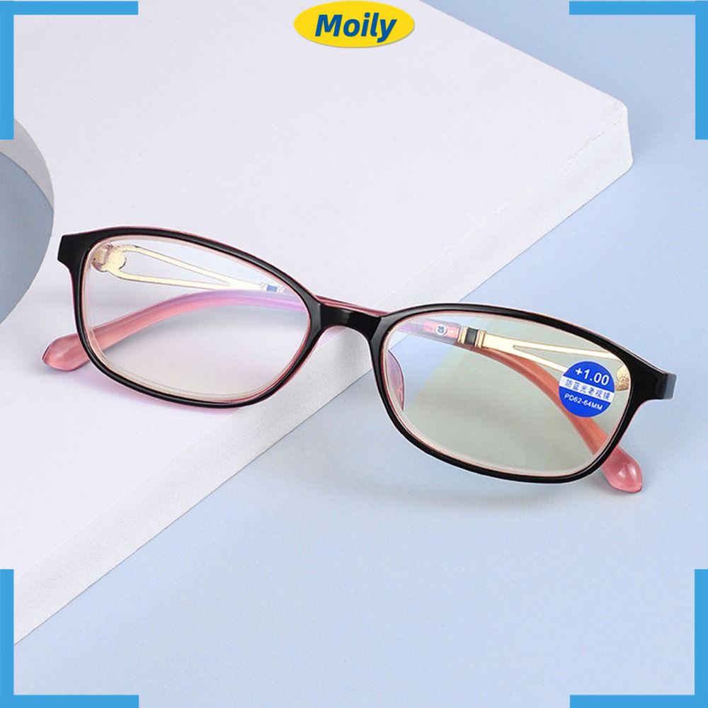 MOILYVN Kính Đọc Sách Gọng Siêu Nhẹ Phong Cách Vintage