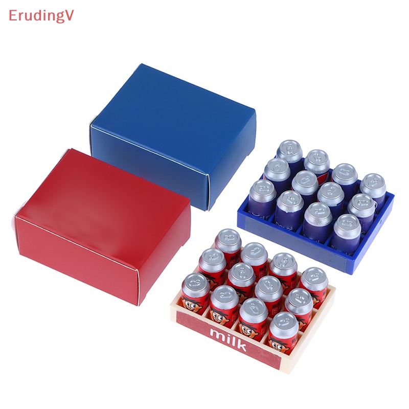 Bộ Hộp Đồ Uống Mini Tỉ Lệ 1: 12 Trang Trí Nhà Búp Bê