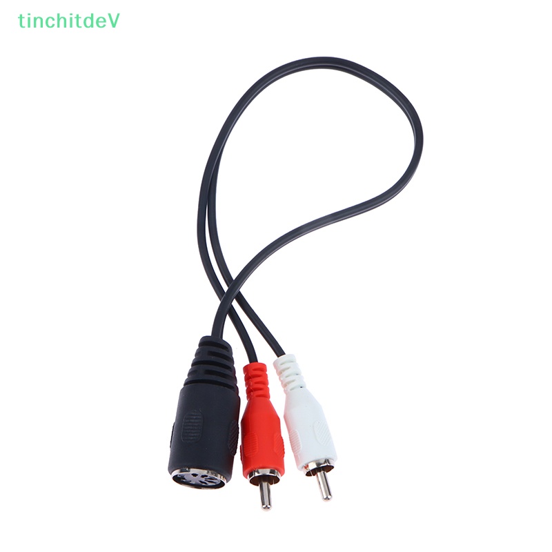 Cáp Âm Thanh Chuyển Đổi Din 5 Pin Din Sang 2 RCA Chuyên Nghiệp