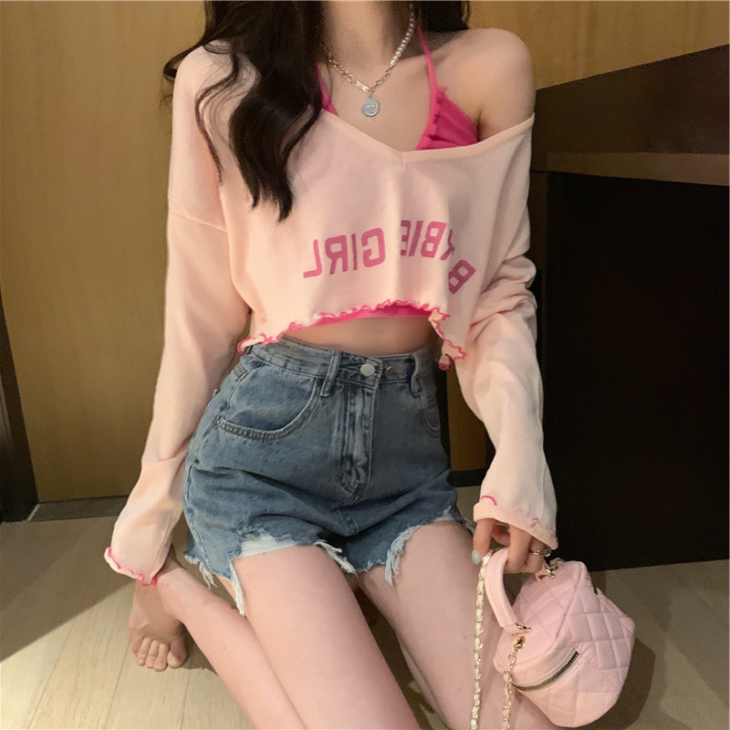 Áo Sơ Mi Chống Nắng Hai Dây Phong Cách Mới Mùa Hè Cho Nữ