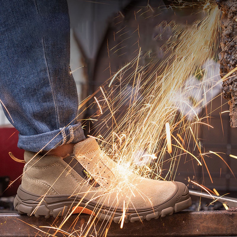 GUDETUGiày bảo hộ GUDETU chống mài mòn chống trượt thời trang Hàn Quốc cho nam