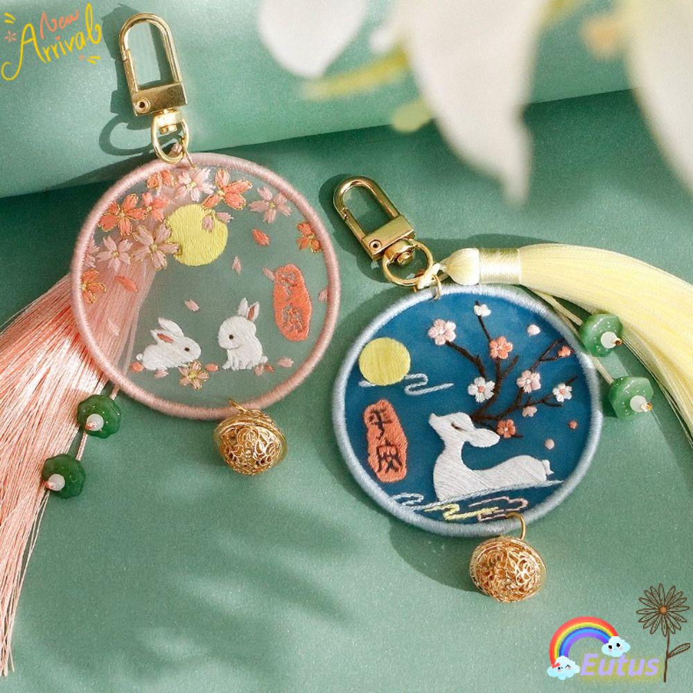 Bộ Dụng Cụ Thêu Tranh Hạt Cườm Hình Thỏ Hoà Bình