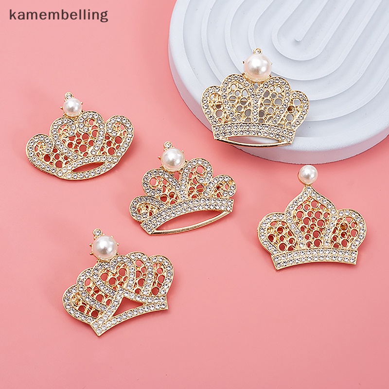 Trâm Cài Áo Hình Vương Miện Đính Đá Thời Trang Cho Nữ