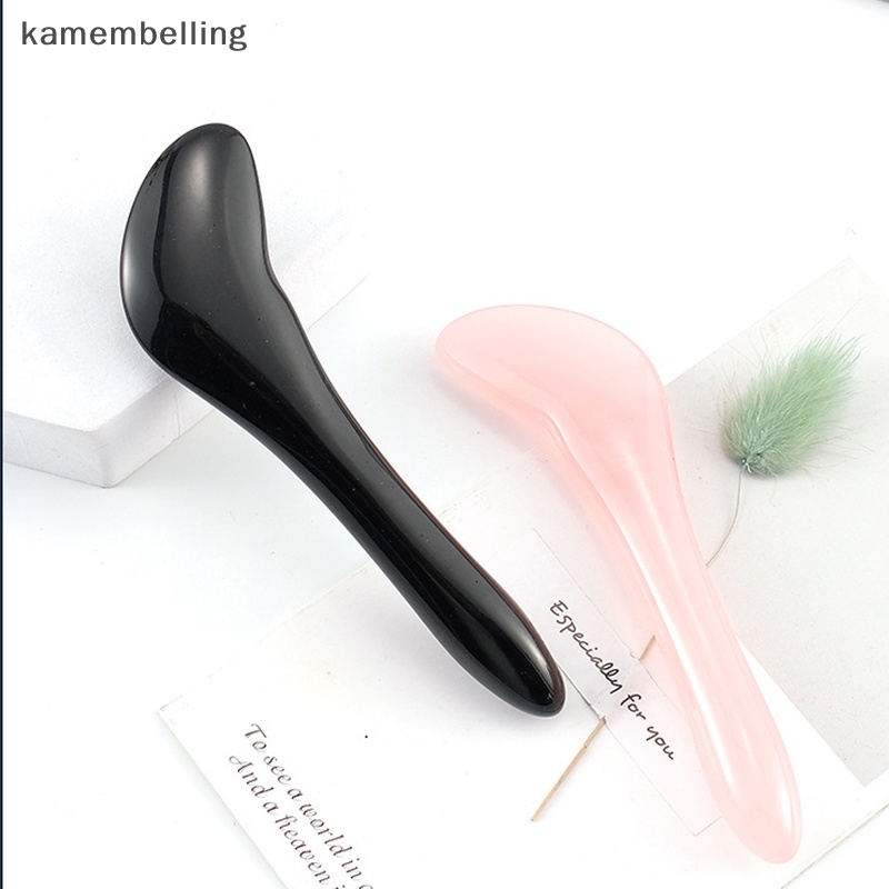 Kamembelling 1 Dụng Cụ Mát Xa Da Mặt Bằng Nhựa Resin Tự Nhiên