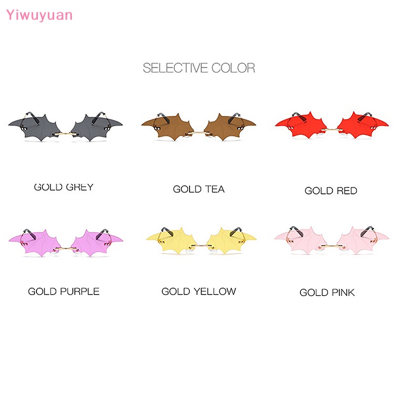 < Yiwuyuan > Kính Râm Thời Trang Mới Cho Nam Và Nữ Không Gọng