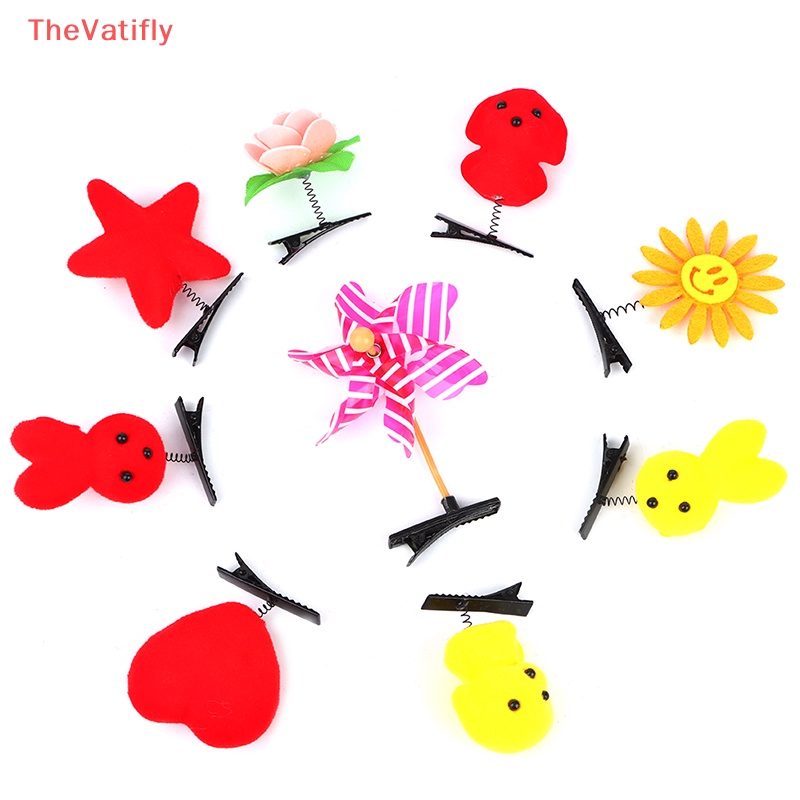 [Thevaly] Kẹp Tóc Hình Gà Con Màu Vàng Dễ Thương Sáng Tạo Cho Bé Gái