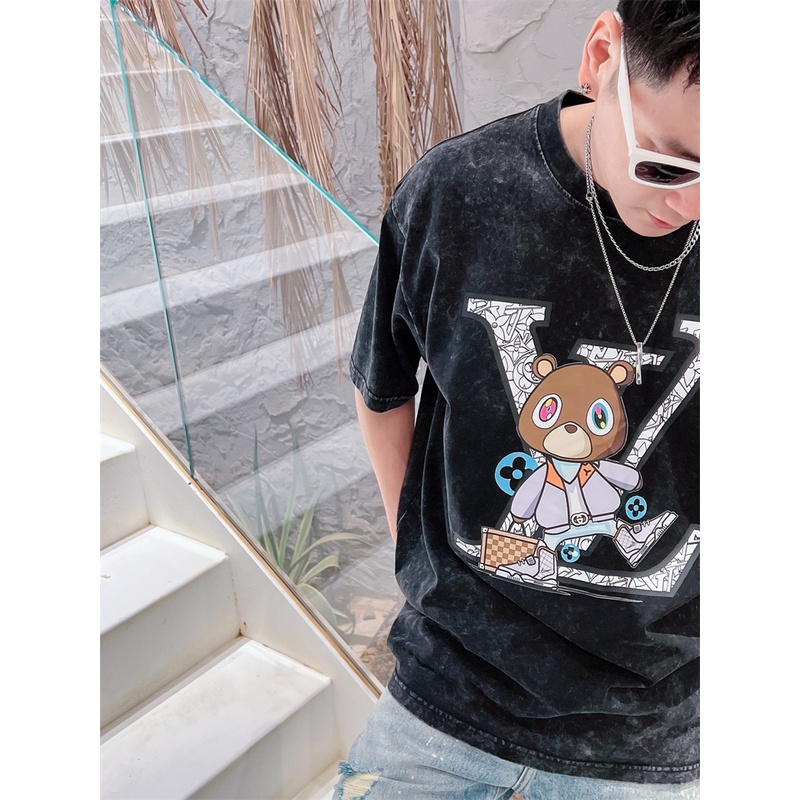 Áo Thun Tay Ngắn In Hình Pickle Phong Cách Retro Mỹ L1V &amp; - 2023