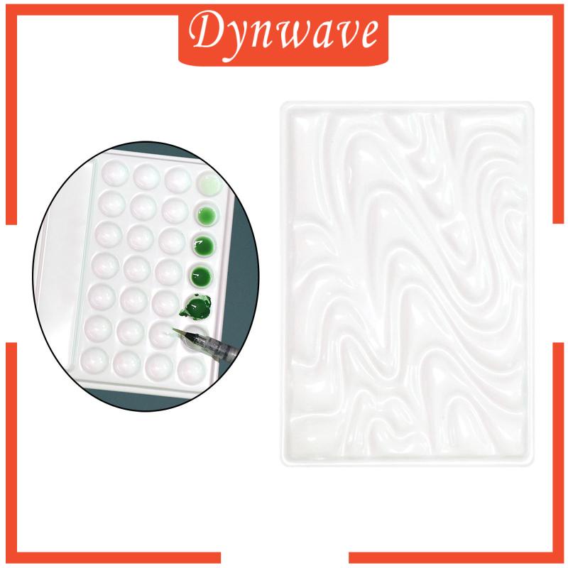 [Dynwave] Bảng Pha Màu Nước Giả Gốm Dễ Vệ Sinh DIY