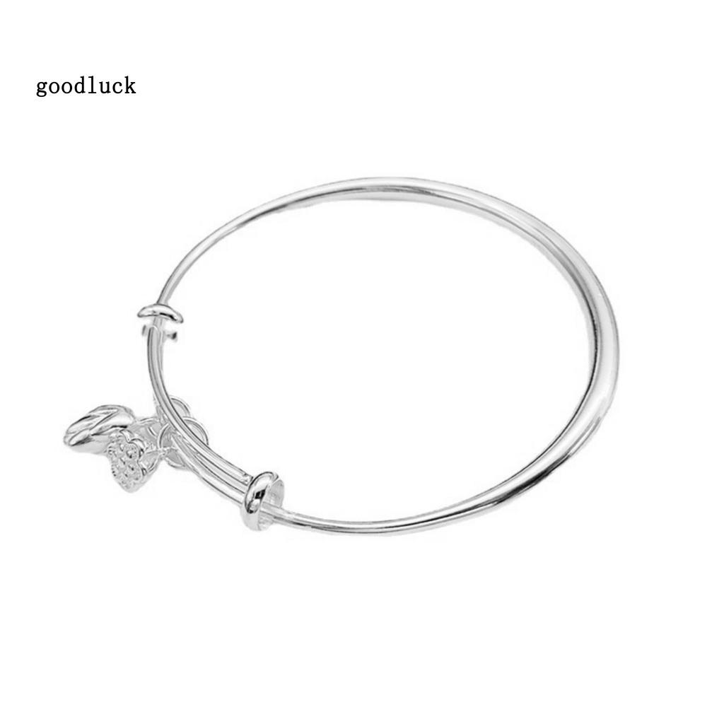 Chúc Mừng Năm Mới| Vòng Tay Hạt Giống Hoa Sen Nhỏ Màu Bạc Thời Trang Thanh Niên