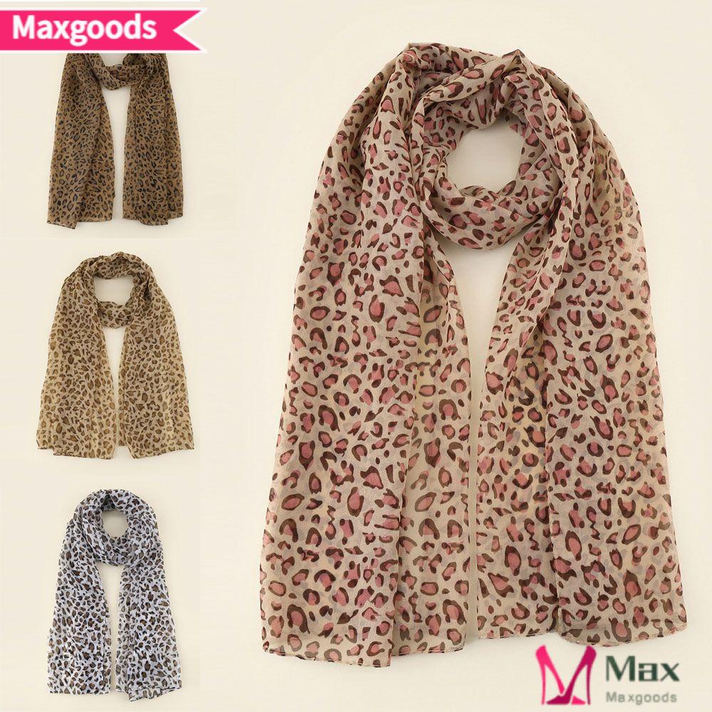 Khăn Voan In Họa Tiết Da Báo Thời Trang Dành Cho Phụ Nữ Hồi Giáo