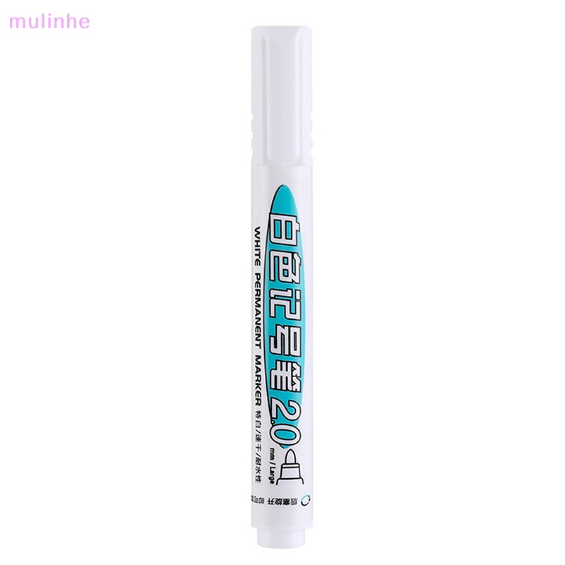 1 / 3 Cây Bút Lông Màu Trắng Ngòi 2mm