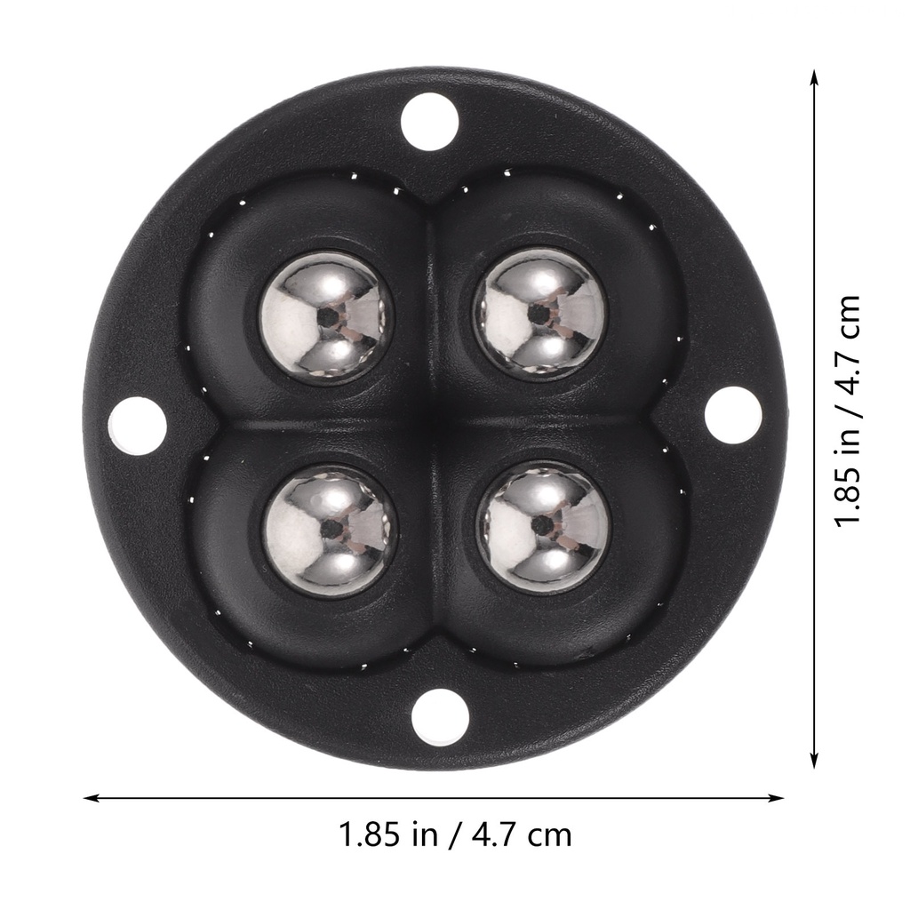 Bộ 4 Bánh Xe Mini Xoay 360 Độ Tự Dính Tiện Dụng