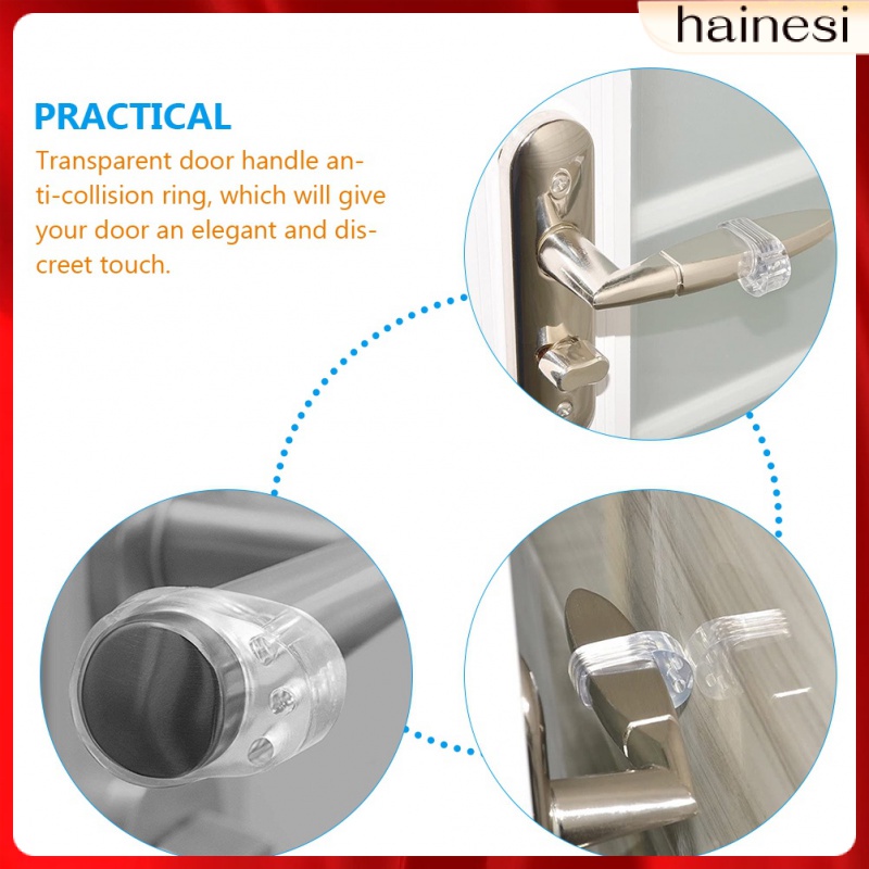 Set 8 Vòng Đệm Bảo Vệ Tay Nắm Cửa Xe Hơi Chống Va Chạm