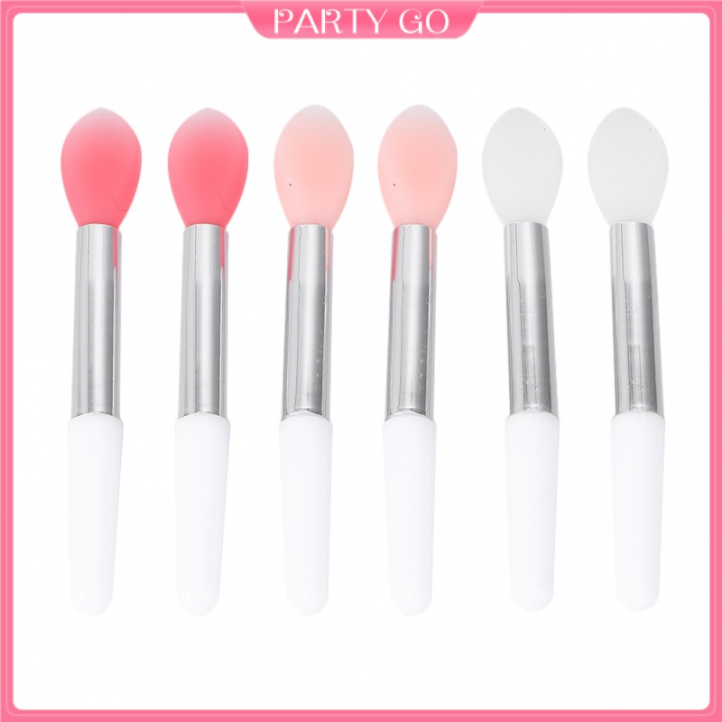 Set 6 Cọ Trang Điểm Mặt Bằng Silicone Tiện Dụng