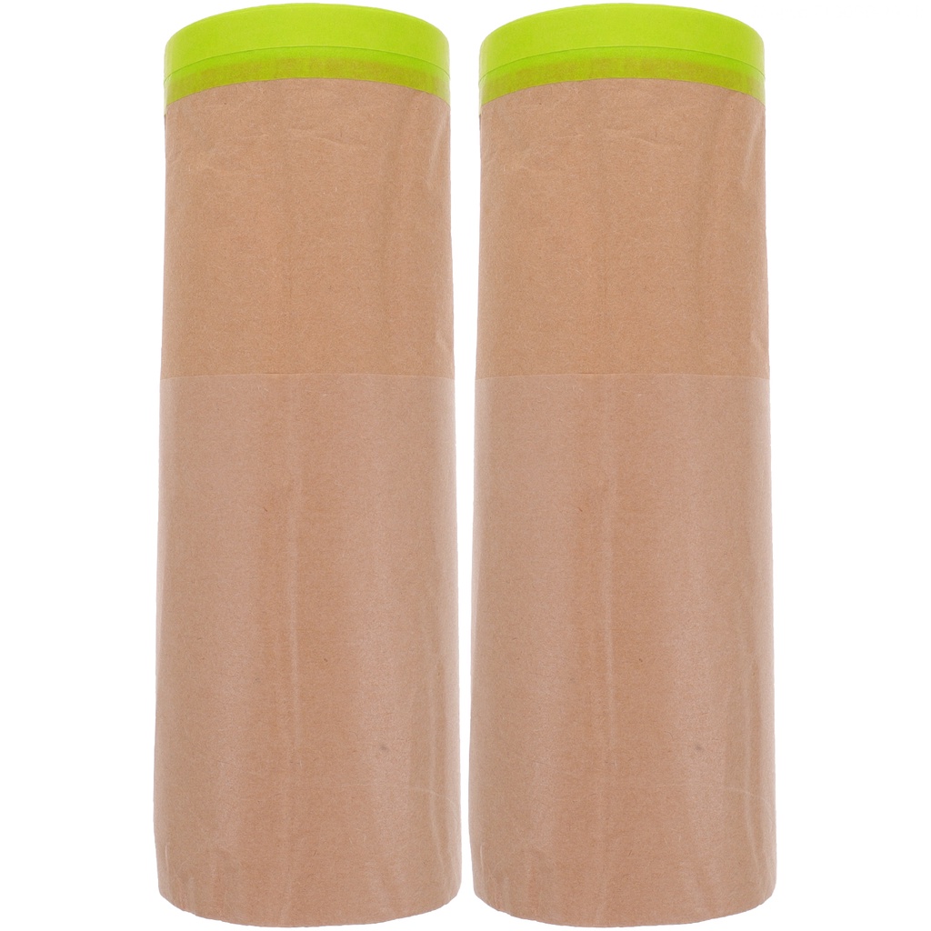 2 Cuộn Băng Keo Giấy Kraft Phủ Bảo Vệ Xe Hơi