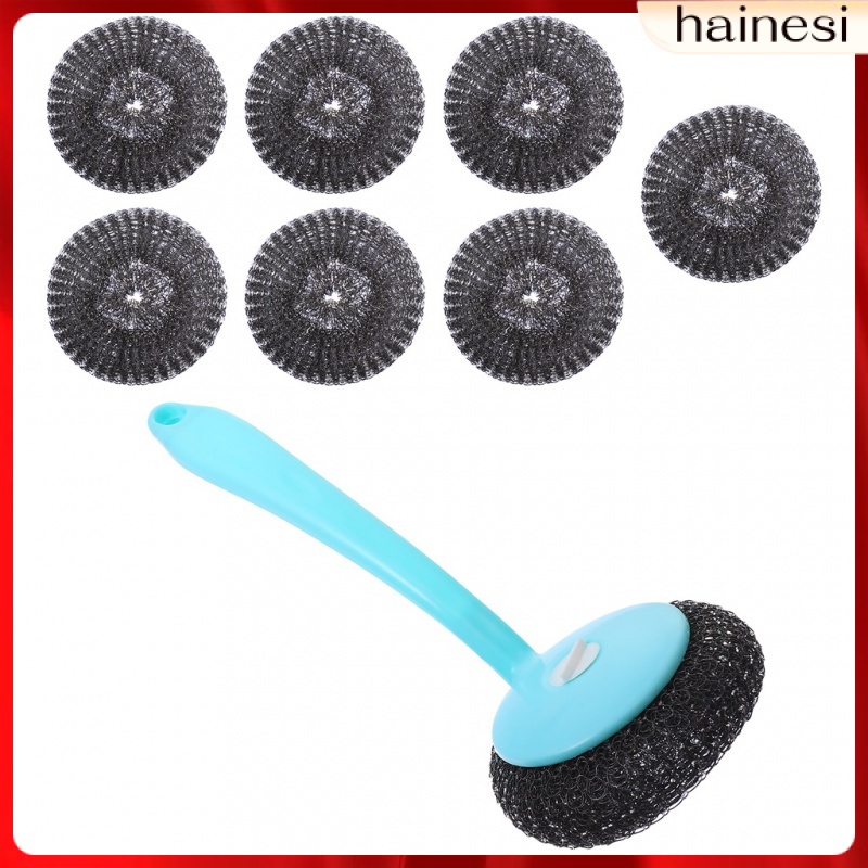 Miếng Bọt Biển Rửa Chén Bằng Thép Không Gỉ Tiện Dụng Cho Nhà Bếp