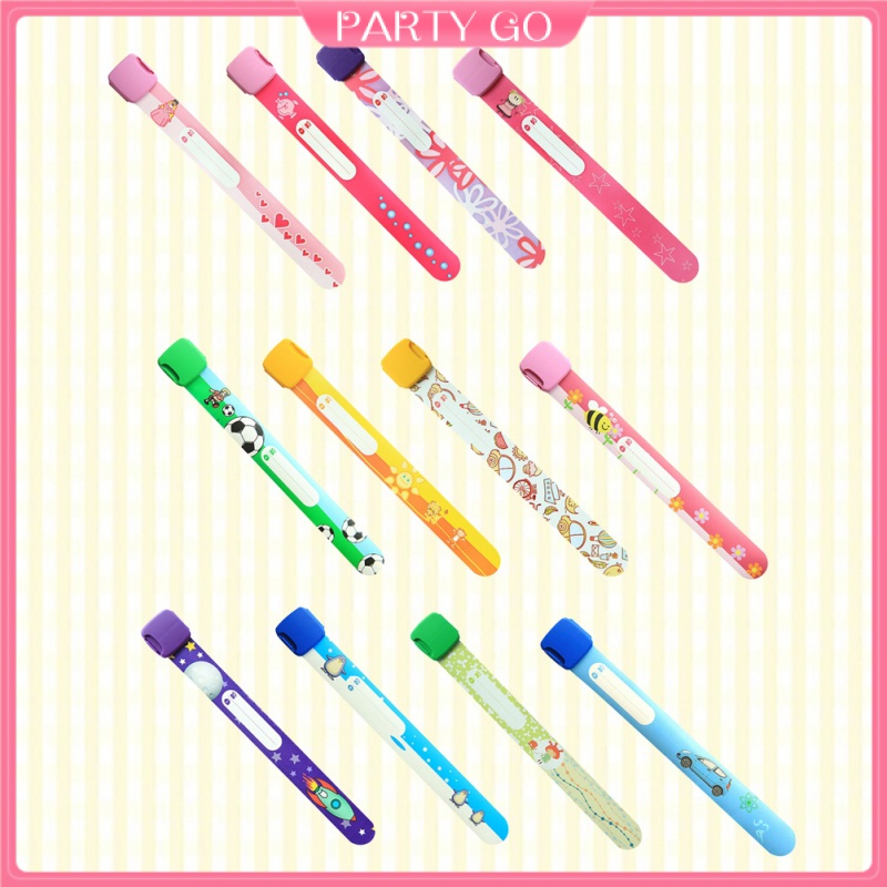 Set 12 Dây Đeo Cổ Tay Chống Thấm Nước Cho Bé