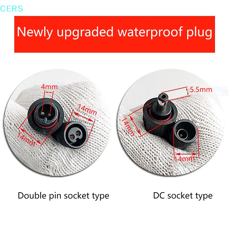 Dây Đèn Led Nối Dài 3 / 5 / 10M Sử Dụng Năng Lượng Mặt Trời Chống Thấm Nước RS