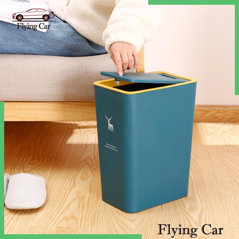 Thùng Rác Có Nắp Đa Năng Cho Phòng Tắm / Nhà Bếp Lzdjfmy2