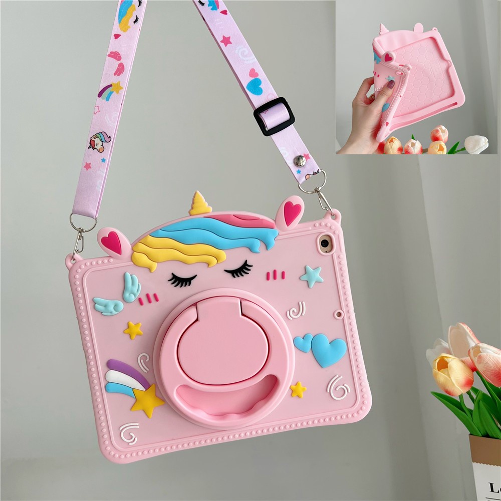 Ốp Mềm Họa Tiết Hoạt Hình Cho Samsung Galaxy Tab A7 / 8 / 6 Lite 8.0 "8.7" 10.1 "10.4" 10.5 "SM-P610 SM-T510 SM-T500 SM-T220 SM-T290 SM-X200