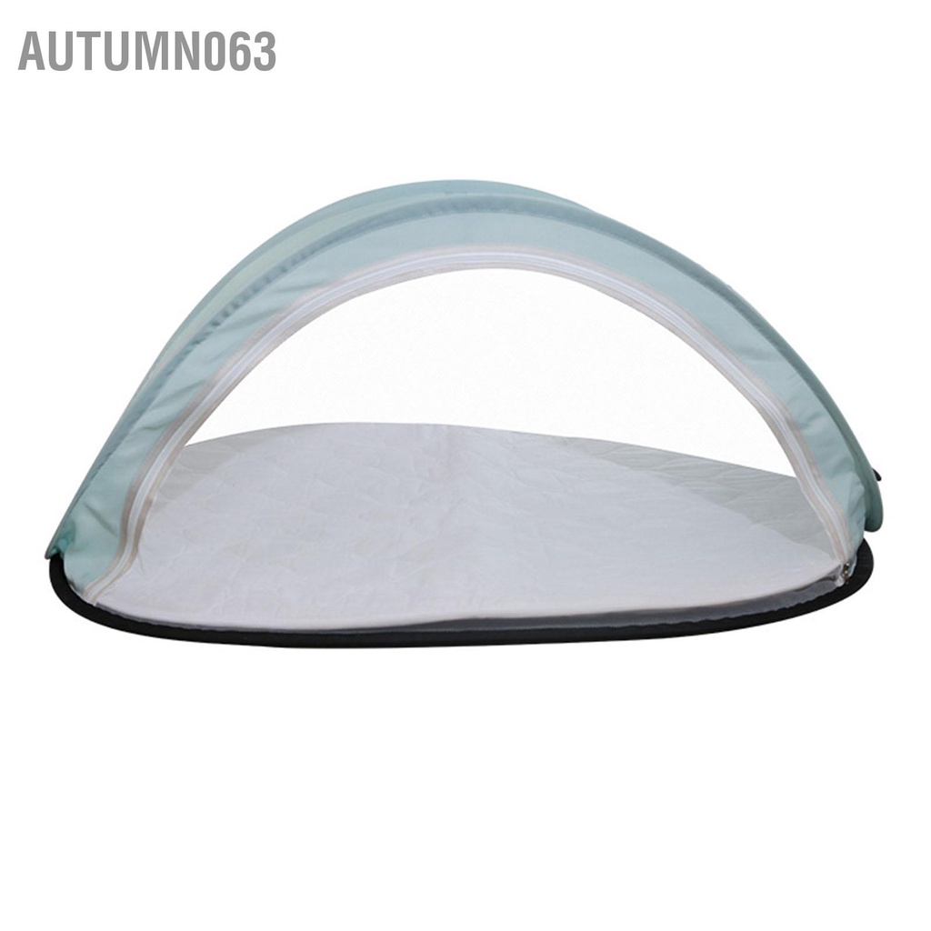 Autumn063 Bé Lửng Giường Thoáng Khí Màn Có Thể Gập Lại Di Động Ổn Định Hỗ Trợ Ngủ Cho Gia Đình Du Lịch Ngoài Trời