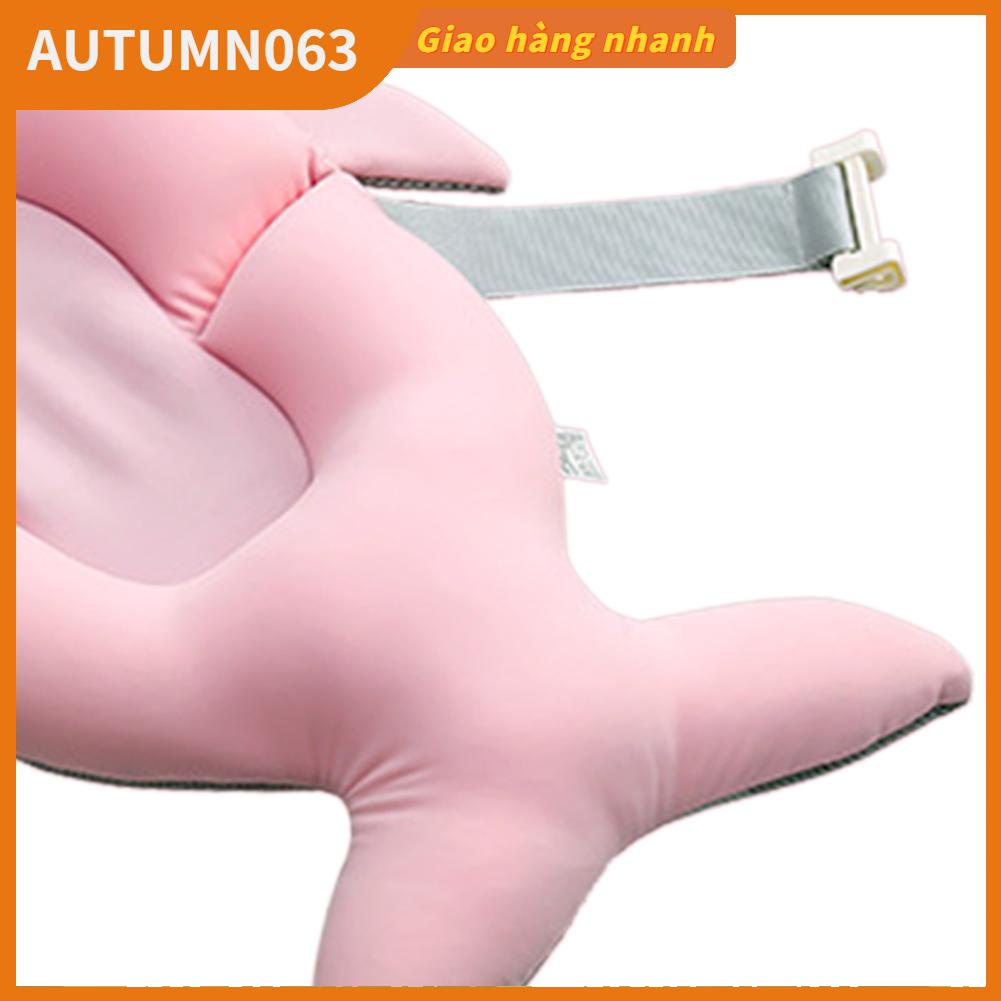 Autumn063 Thảm Tắm Cho Bé Đa Năng Chống Trơn Trượt Mềm Mại Nhanh Khô Nhẹ Nằm Trẻ Sơ Sinh Đệm