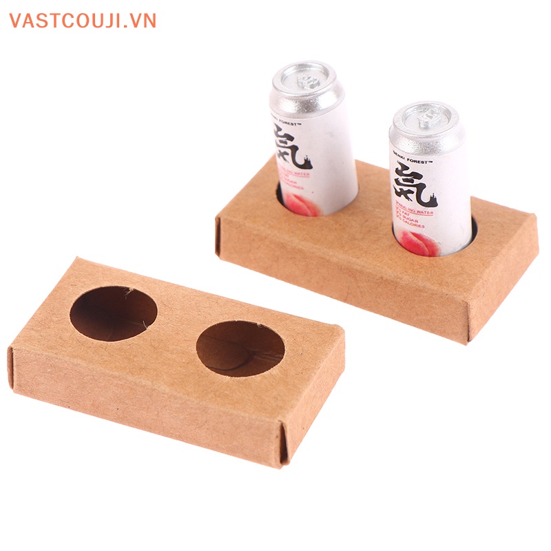 Set 2 Khay Đựng Ly Cà Phê Tỉ Lệ 1 / 12 Trang Trí Nhà Búp Bê