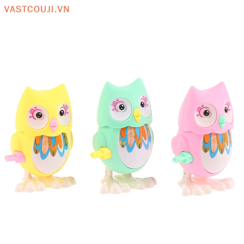 Đồ Chơi Lên Dây Cót Hình Chim Cú Dễ Thương Cho Bé