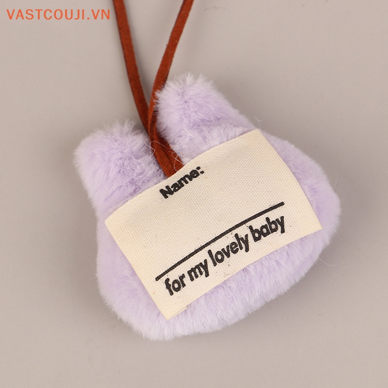 Móc Khóa Thỏ Nhồi Bông Nhỏ Nhắn Dễ Thương