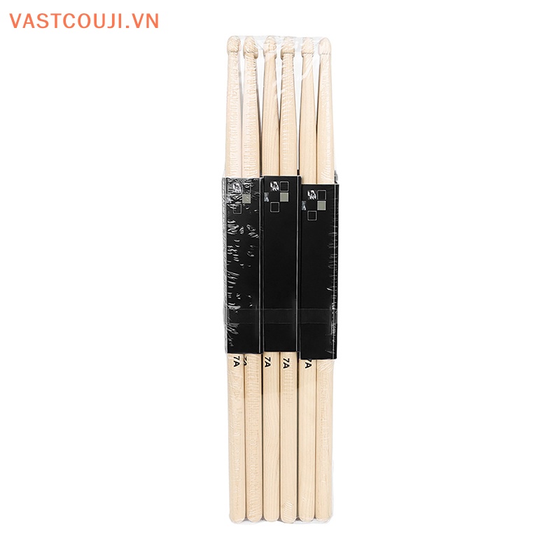 Bộ 12 Cặp Trống Gỗ Phong 7A Cho Người Mới Bắt Đầu VASTJI