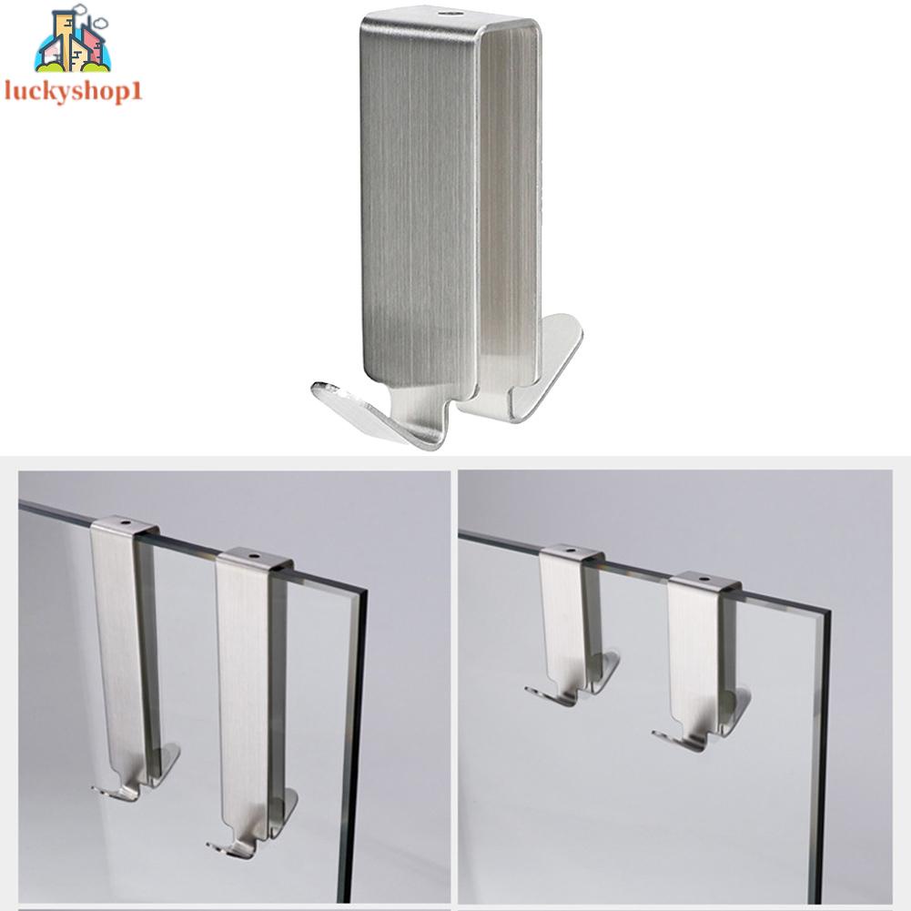 Móc Treo Cửa Kính Bằng Thép Không Gỉ Siêu Bền Tiện Dụng