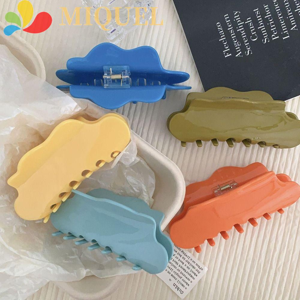 Kẹp Tóc Cỡ Lớn Màu Sắc Ngọt Ngào Phong Cách Hàn Quốc Thời Trang Cho Nữ