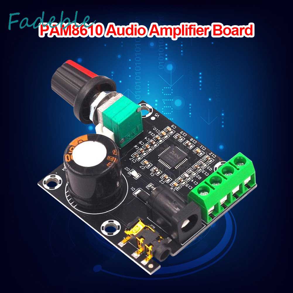 Mô Đun Khuếch Đại Âm Thanh Kỹ Thuật Số PAM8610 Class D 15W + 15W 12V DC