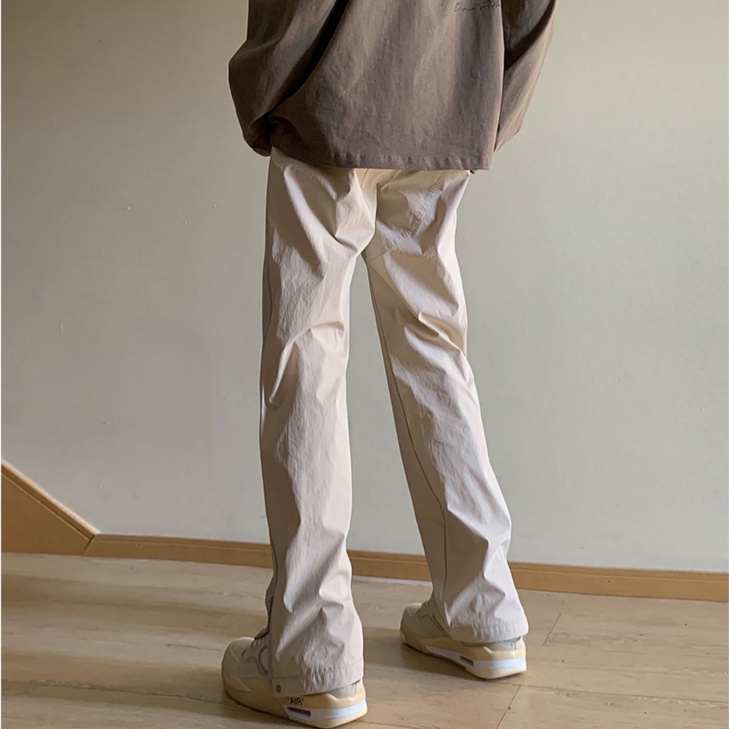 Quần Dài Thể Thao Có Khóa Kéo Phong Cách Đường Phố Thời Trang Mùa Hè Cho Nam