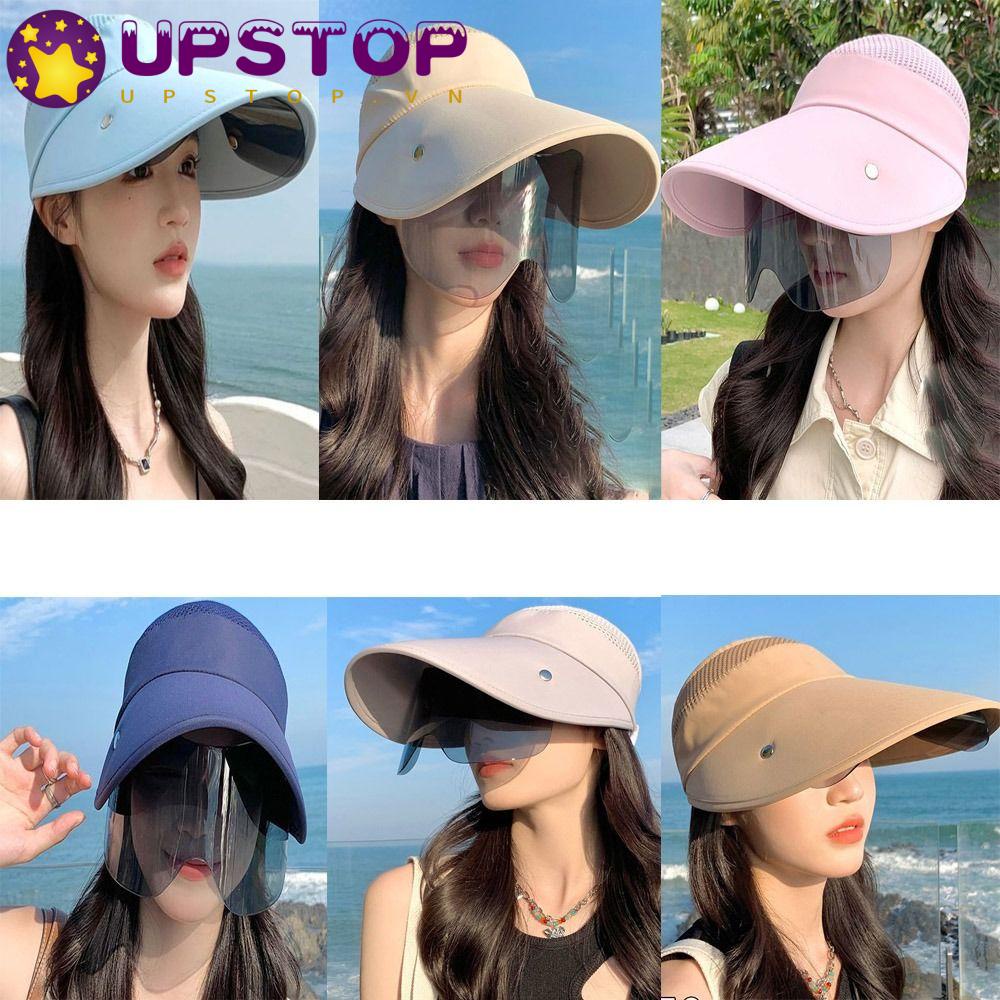 Mũ Lưỡi Trai Hở Chóp Chống Tia UV Thời Trang Đi Biển Mới