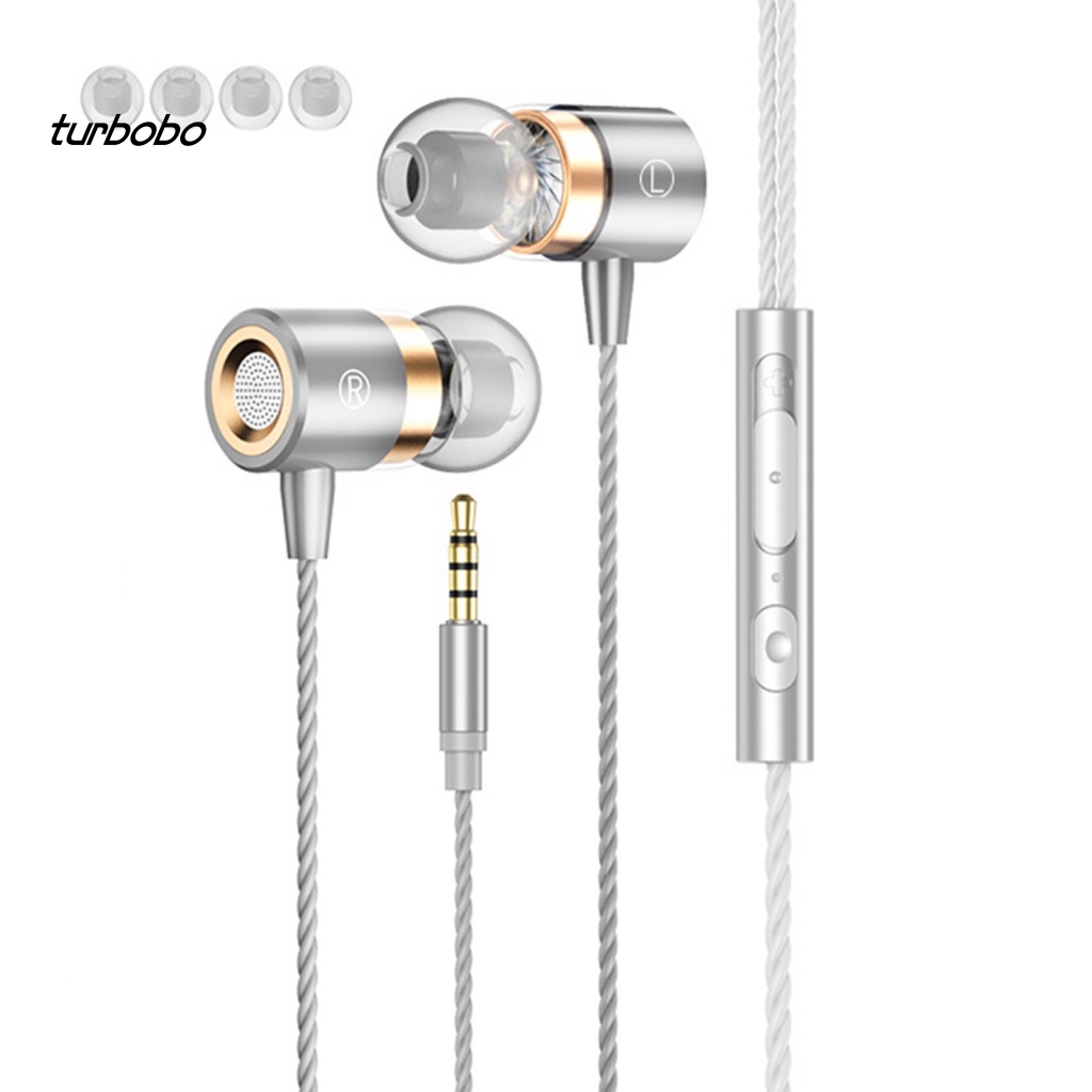 Tai Nghe Nhét Tai Jack 3.5mm Bass Trầm Có Micro Thiết Kế Thời Trang Và Phụ Kiện