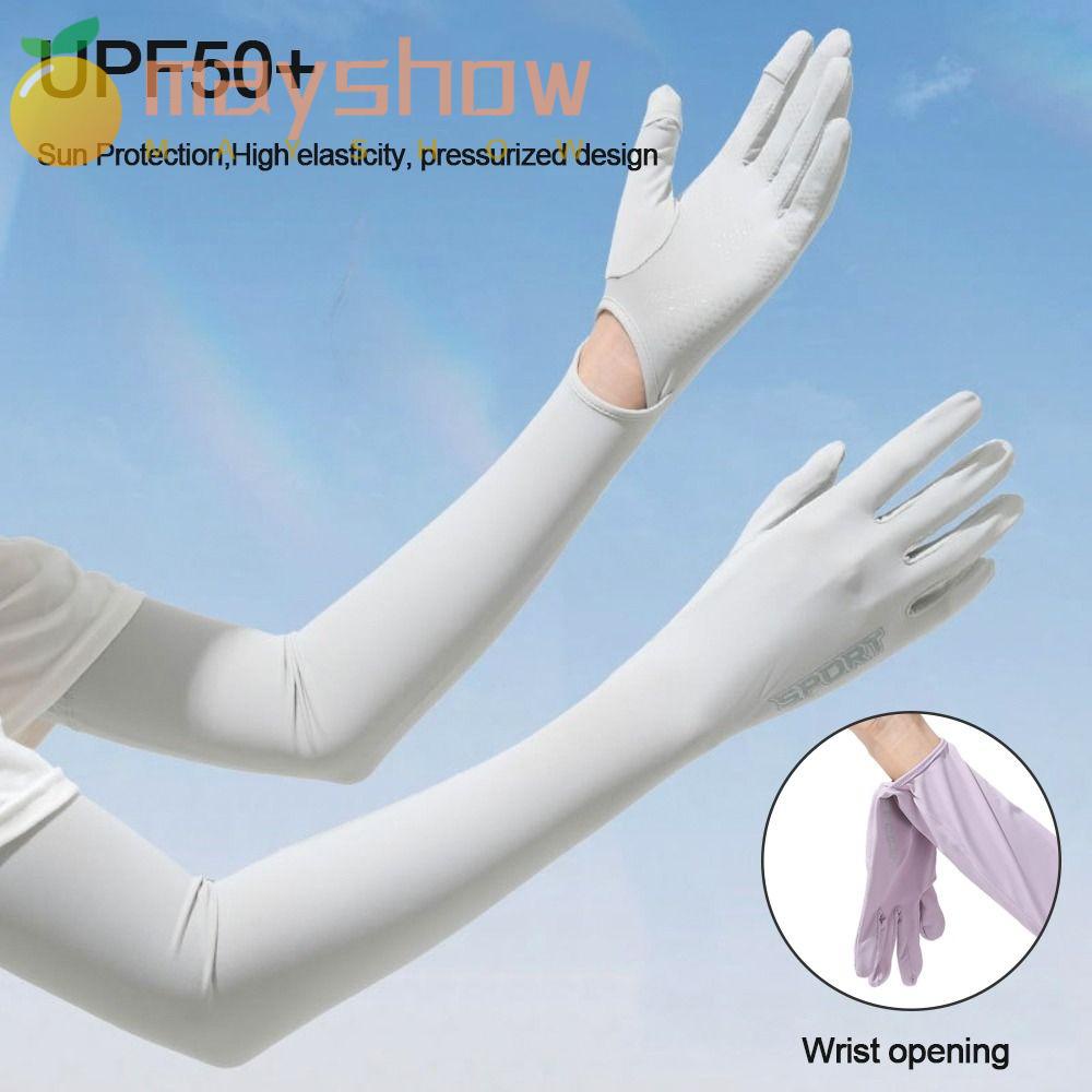 Găng Cánh Tay Giữ Ấm Chống Nắng Tiện Dụng Khi Chạy Bộ Sự Bảo Vệ