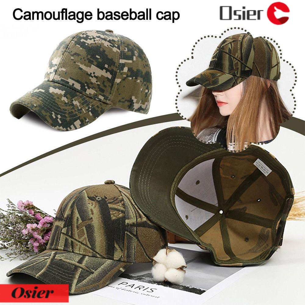 OSIER1 Mũ Lưỡi Trai Họa Tiết Camo Cao Cấp Cho Nam