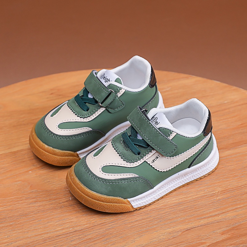 Giày Sneaker Đế Mềm Thời Trang Xuân Thu Phong Cách Hàn Quốc Cho Bé Gái