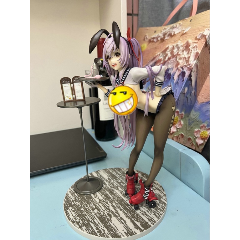 Mô Hình Nhân Vật Nữ Ngựa Và Thỏ Hai Đầu Bơm Chất Lượng Cao