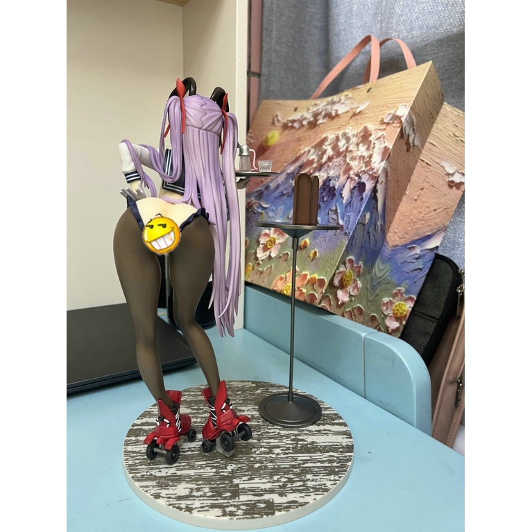 Mô Hình Nhân Vật Nữ Ngựa Và Thỏ Hai Đầu Bơm Chất Lượng Cao