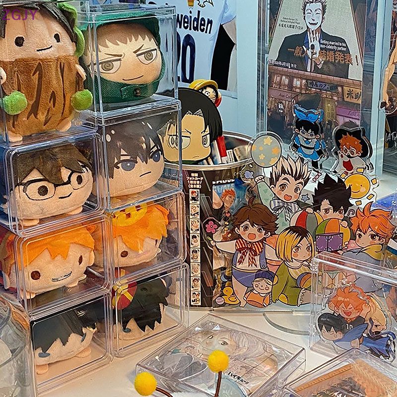 Set 2 Hộp Nhựa Trong Suốt Trưng Bày Búp Bê Mystery Mới